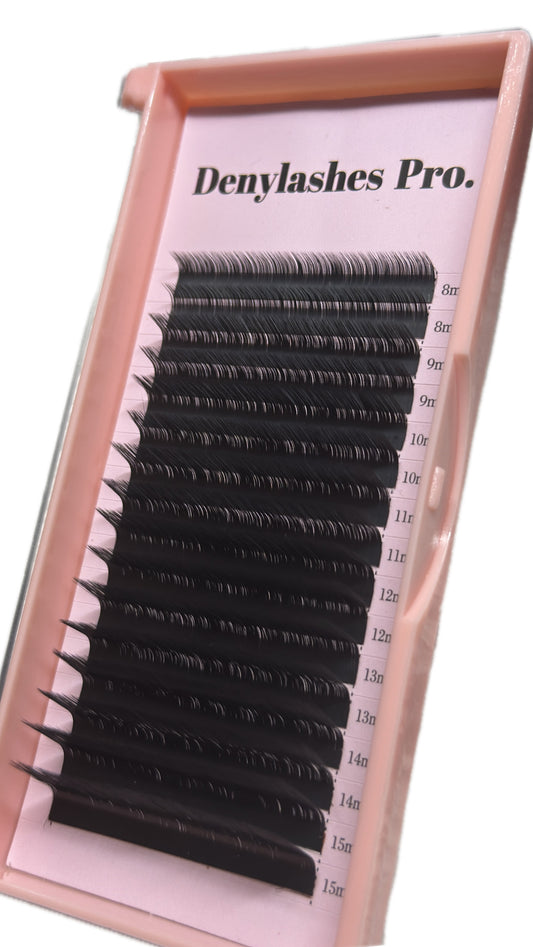 M curl Mix lash tray D curl 0.5